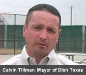 Mayor of Dish, TX - Calvin Tillman
